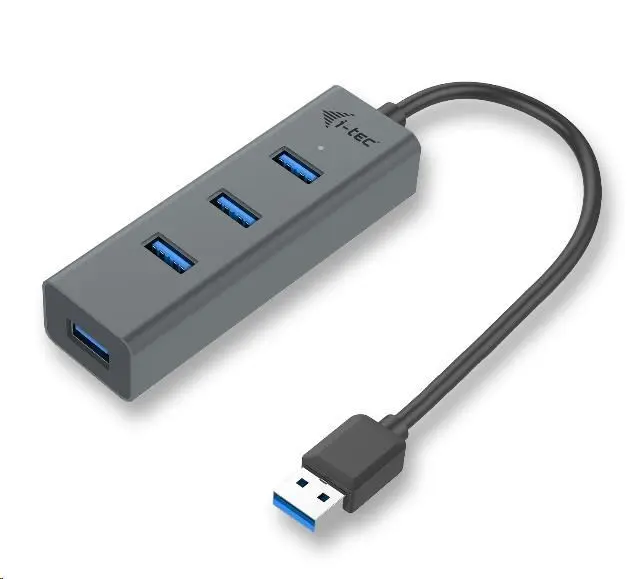 i-tec USB 3.0 Metal pasivní 4 portový HUB