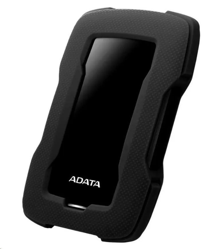 ADATA Externí HDD 4TB 2, 5" USB 3.1 HD330, BLACK COLOR BOX, černý (gumový, nárazu odolný)