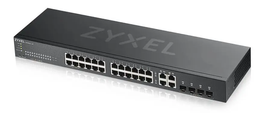 ZyXEL 24xGb 4xRJ45/SFP L2-4 IPv6 sw. GS1920-24V2