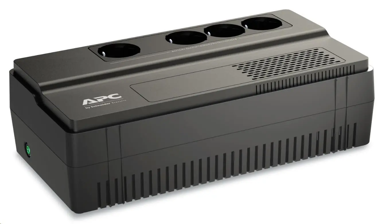 APC Easy UPS BV 800VA, AVR, IEC Outlet, 230V, (450W), German SCHUKO zásuvky (4)