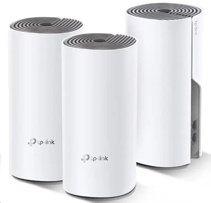 TP-Link Deco E4(3-pack) WiFi5 Mesh (AC1200, 2, 4GHz/5GHz, 2x100Mb/sLAN/WAN)