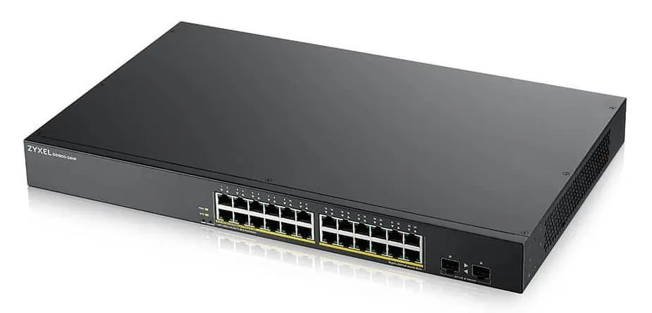 ZYXEL GS1900-24HP v2,24-port GbE L2 PoE switch