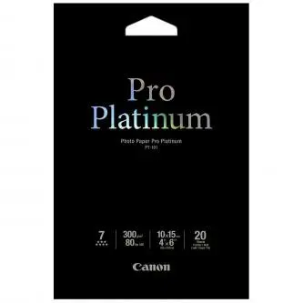 Canon PT-101, 10x15cm, fotopapír lesklý, 20ks,300g 2768B013