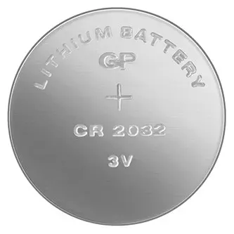 GP Jednorázová lithiová baterie CR2032, 2-pack
