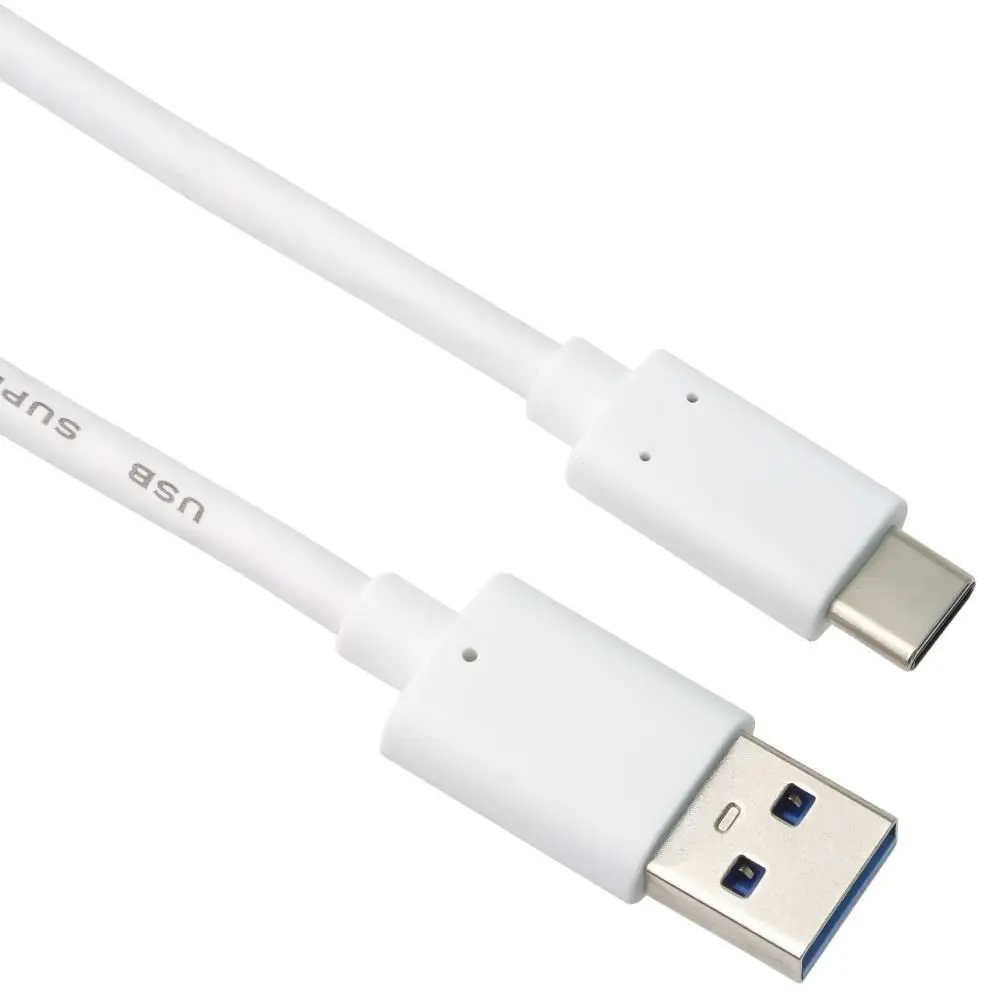PremiumCord kabel USB-C - USB 3.0 A (USB 3.2 generation 2, 3A, 10Gbit/s) 1m bílá, ku31ck1w