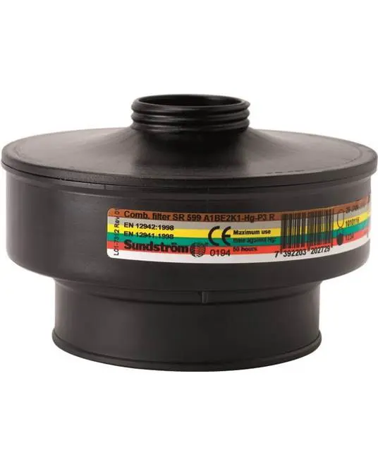 SUNDSTRÖM® SR 599 Filtr pro filtroventilační jednotky - A1BE2K1HgP3 - H02-7312