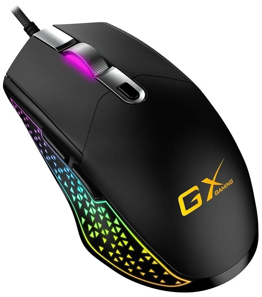 Genius Scorpion M705/Herní/Optická/Pro praváky/7 200 DPI/Drátová USB/Černá 31040008400