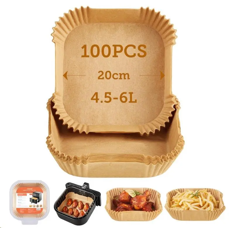 Cosori Papírové formy pro horkovzdušné fritézy 20 cm