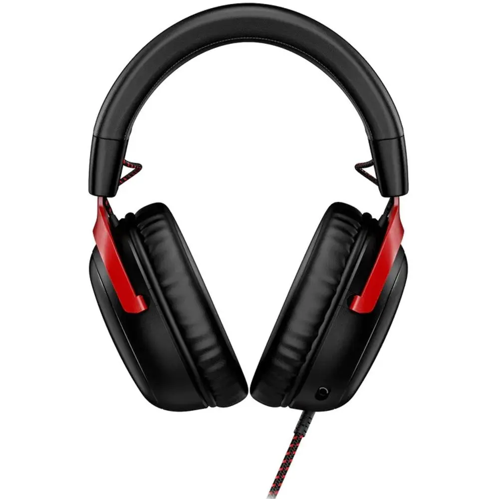 HyperX Cloud III herní headset červený