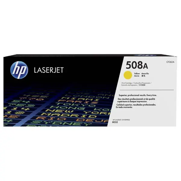 HP - toner č. 508A, CF362A, yellow (žlutý) pro laserové tiskárny