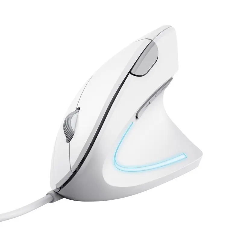 Trust VERTO ergonomická myš bilá