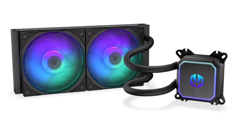 ENDORFY Vodní chladič Navis F240 ARGB, 2x120mm, LGA1851, AM5, černá