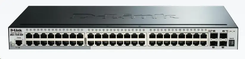 D-Link DGS-1510-52X 52-Port Gigabit Stackable Smart Managed Switch including 4x 10G SFP+