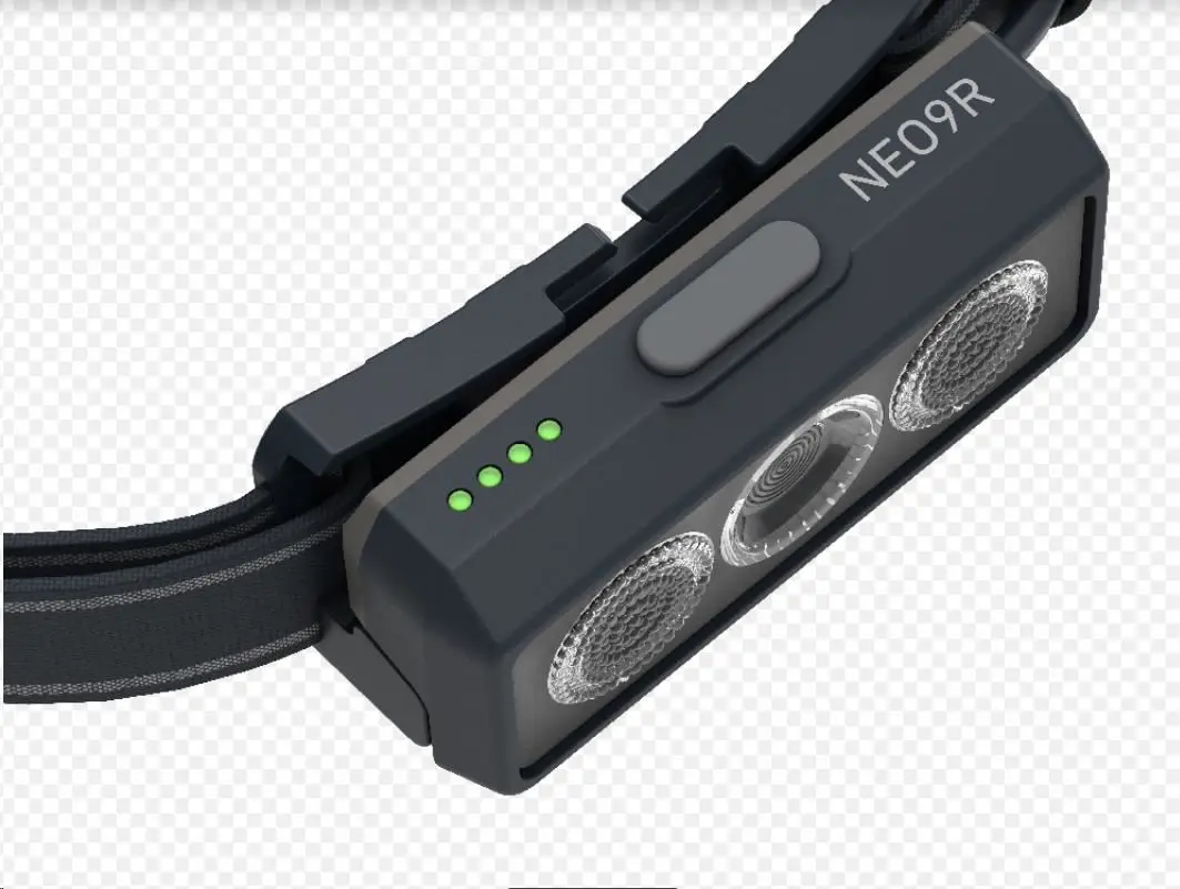 Ledlenser NEO9R čelová svítilna, černo-šedá