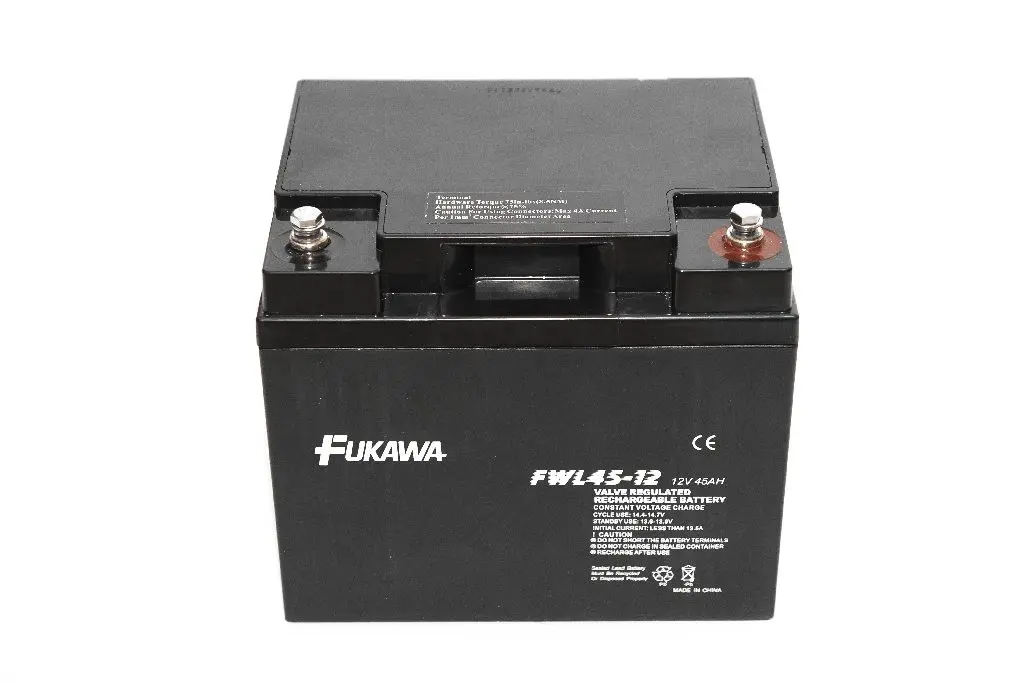 FUKAWA akumulátor FWL 45-12 (12V; 45Ah; závit M6; životnost 10let)