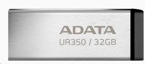 ADATA UR350/64GB/USB 3.2/USB-A/Černá