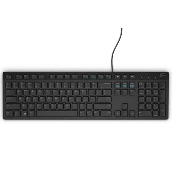 Dell KB216, Ukrainian (QWERTZ) Black