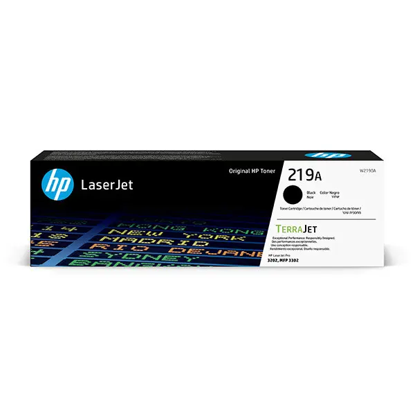 HP 219A, Černá originální tonerová kazeta, W2190A