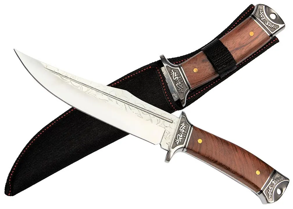 BSH Zdobený turistický nůž, 31 cm