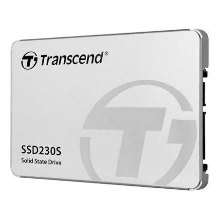TRANSCEND SSD230S 4TB SSD disk 2.5'' SATA III, 3D TLC, Aluminium casing, 560MB/s R, 520MB/s W stříbrný