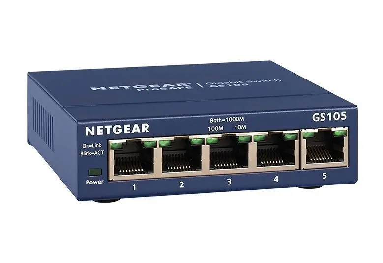 NETGEAR 5xGIGABIT Desktop switch, GS105 GS105GE