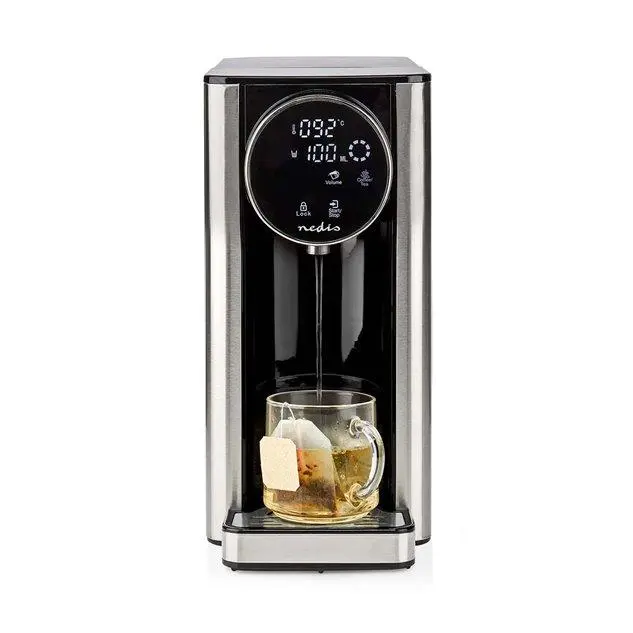 NEDIS automat na horkou vodu/ objem 2,7 l/ display/ digitální/ černá (hliník)