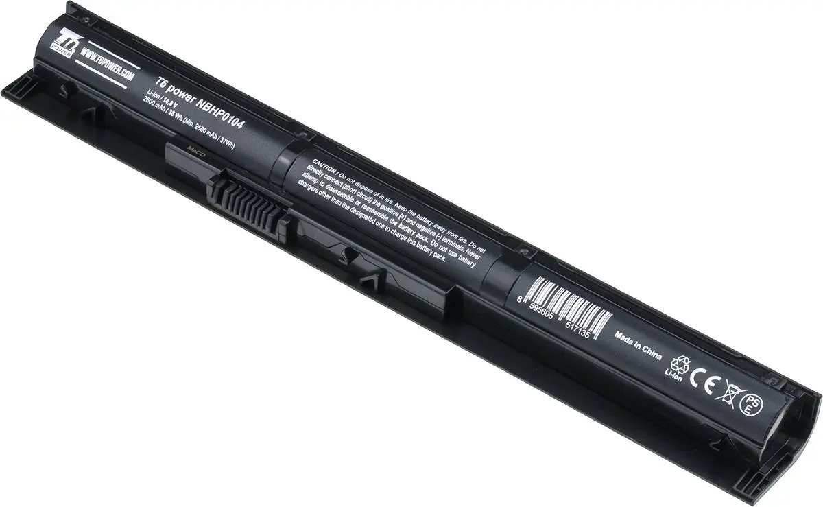 Baterie T6 Power pro HP ProBook 440 G2, 445 G2, 450 G2, 455 G2, 15-p000, 2600mAh, 38Wh, 4cell