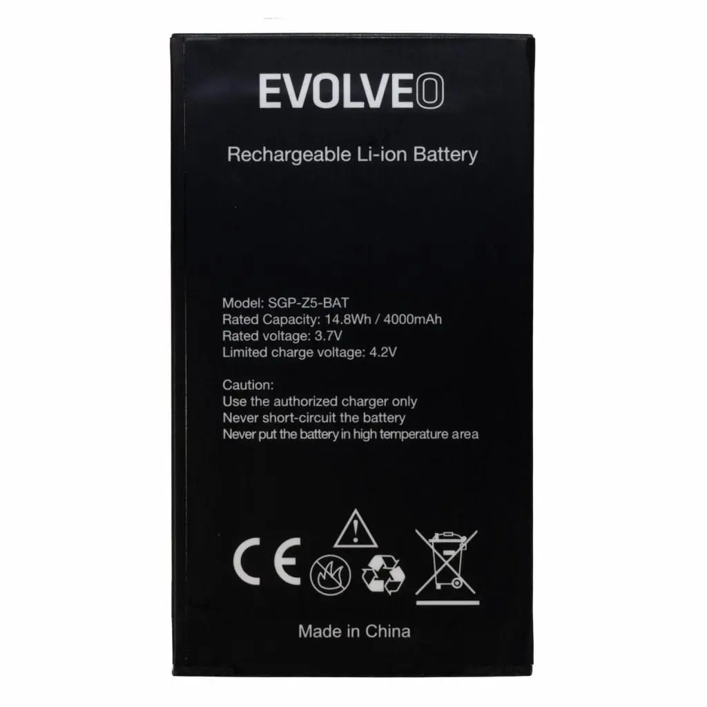 EVOLVEO originální baterie 4000 mAh pro StrongPhone Z5, Z6