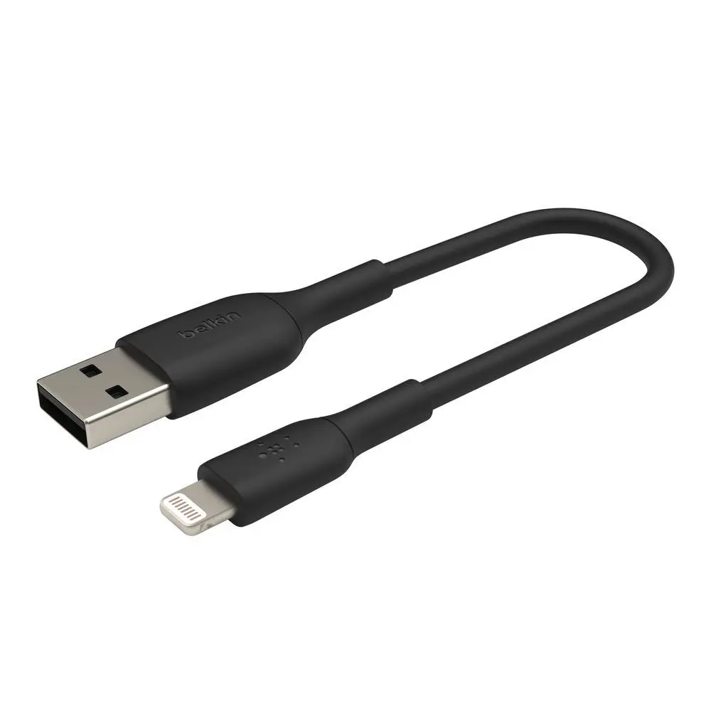 Belkin BOOST CHARGE Lightning/USB-A kabel, 15cm, černý