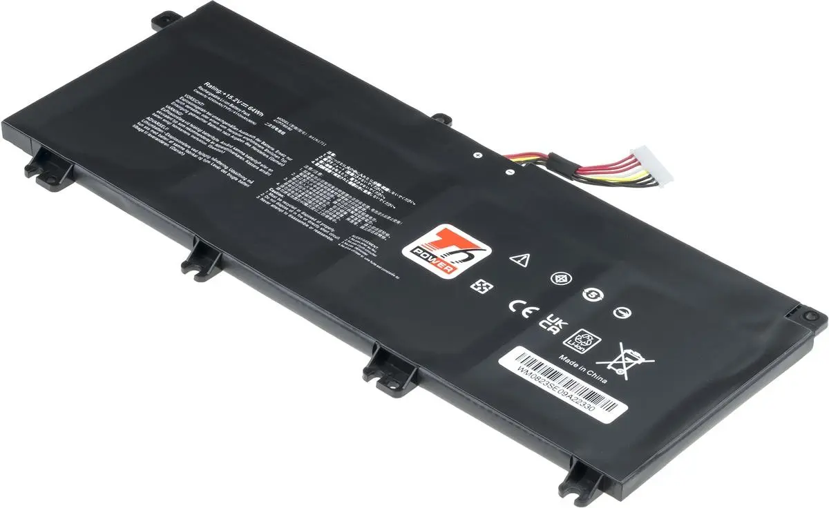 Baterie T6 Power pro Asus TUF FX705D, FX705G, 4240mAh, 64Wh, 4cell, Li-pol