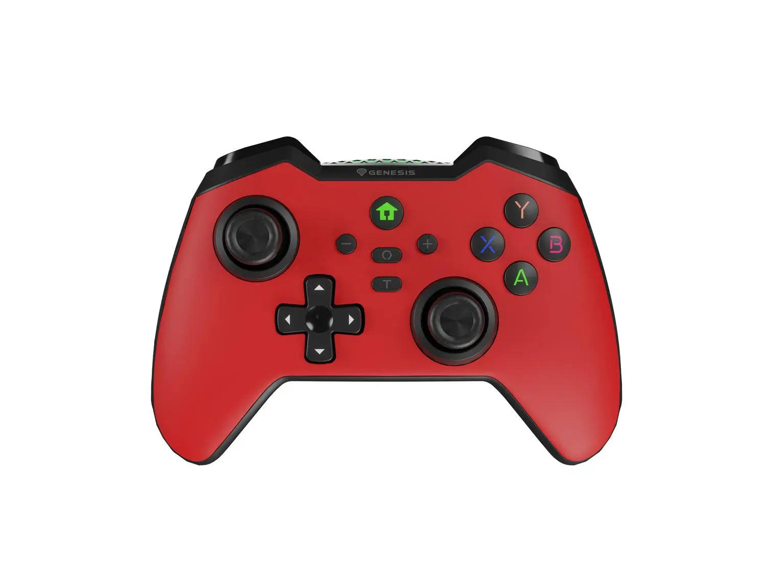 Bezdrátový gamepad Genesis MANGAN 400 pro PC/Switch/Mobil, červený