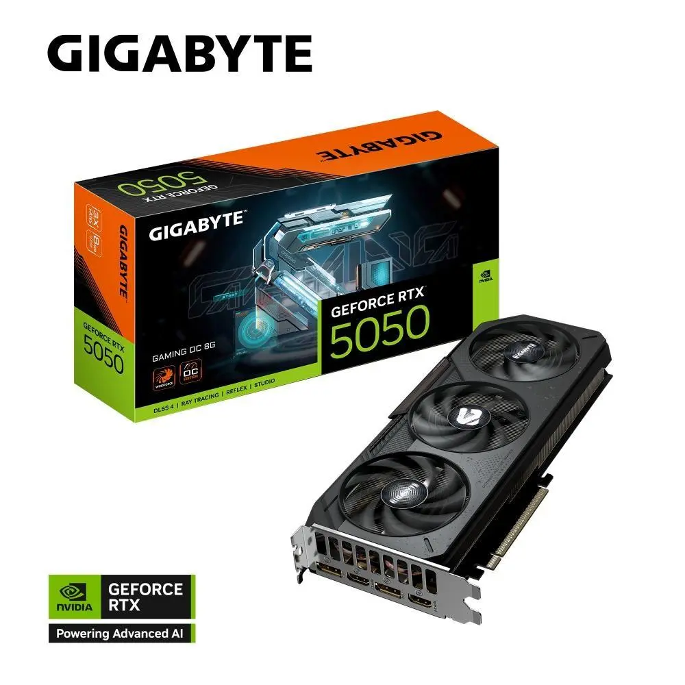GIGABYTE NVIDIA GeForce RTX 5050 GAMING OC 8G