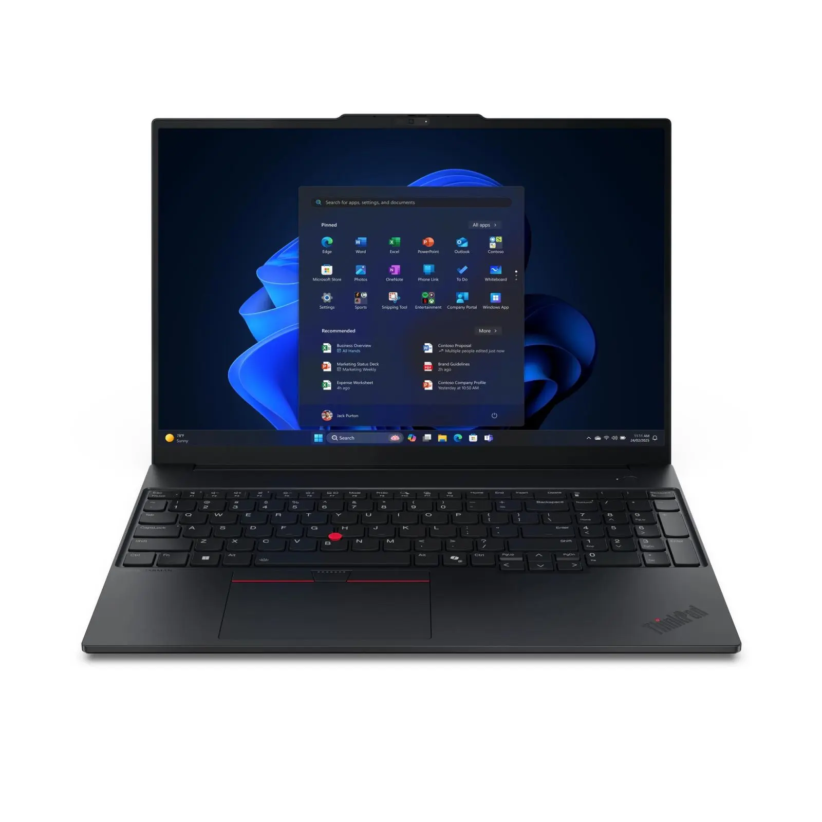 Lenovo ThinkPad E16 Gen 3 Black (21TF003CCK )