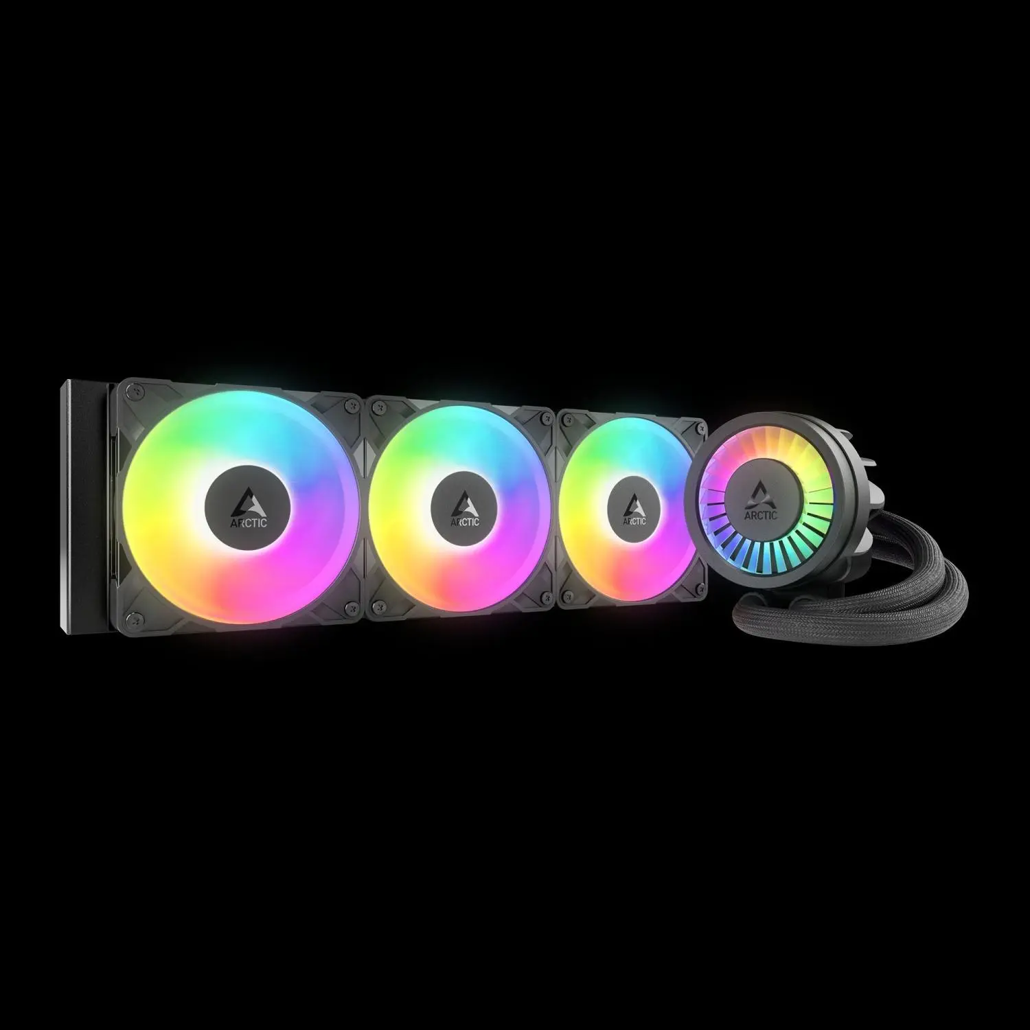 AKCE!!! - ARCTIC Liquid Freezer III Pro 360 A-RGB (Black) - Multikompatibilní vodní chladič CPU typu