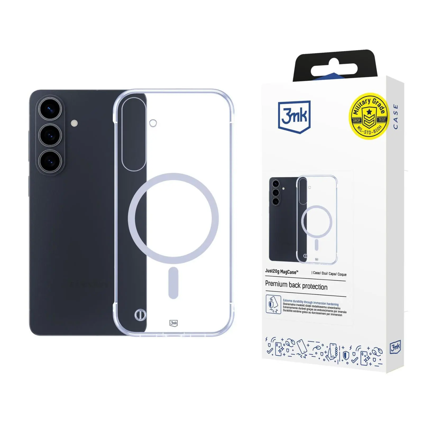 3mk ochranný kryt Just20g MagCase pro Samsung Galaxy S26+