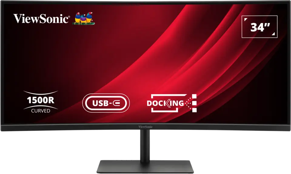 Viewsonic VG3419C-2 34" zakřivený VA/3440x1440@120Hz/3,5ms/300cd/HDMI/DP/USB/USB-C/RJ45/Repro/HAS/VESA