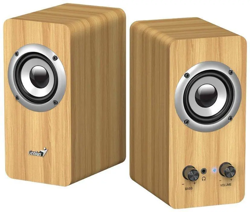 GENIUS SP-HF400 reproduktory, světlé dřevo