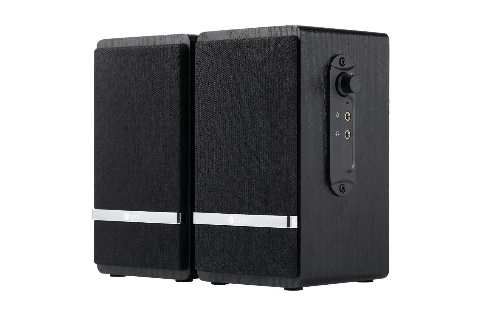C-TECH reproduktory SPK-20, 2.0, USB/USB napájení, černé