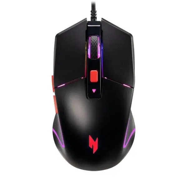 Acer Nitro NMW100/Herní/Optická/Pro praváky/7 200 DPI/Drátové USB-A/Černá