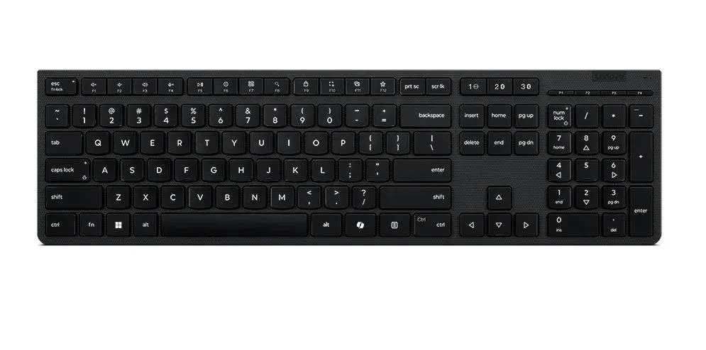 Lenovo Professional Wireless Rechargeable Keyboard AI - Czech Slovak