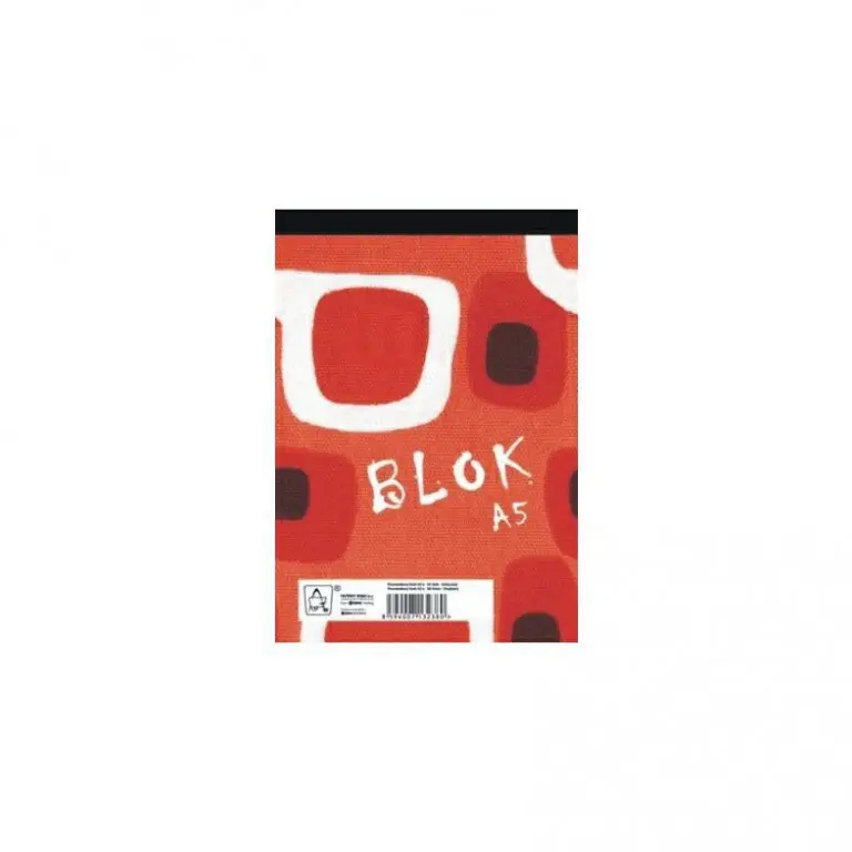 Papírny Brno Poznámkový blok Ecology A5 - 50 listů, linkovaný, šitý