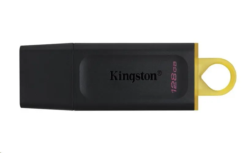 Kingston Flash Disk 128GB USB3.2 Gen1 DataTraveler Exodia (Black + Yellow)