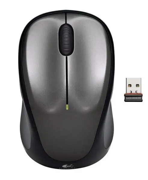 Logitech Wireless Mouse M235 nano, QuickSilver