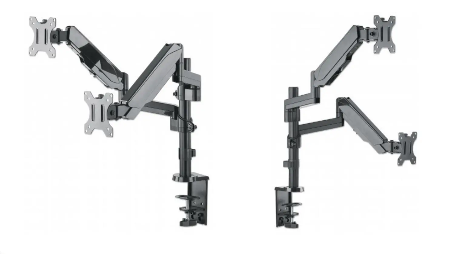 MANHATTAN Stolní držák LCD/ TV, kloubový, dve pohyblivé ramená (17"-32")
