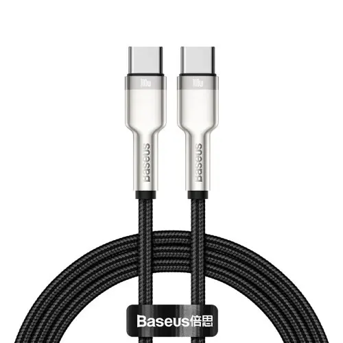 Baseus Datový kabel Cafule USB-C/USB-C 2m 100W černý