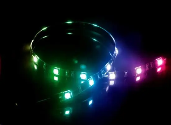 AKASA LED pásek Vegas MB, magnetický, 50cm, RGB 12V
