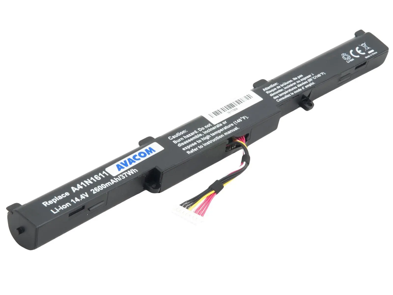 AVACOM baterie pro Asus G553, GL753, N552 Li-Ion 14, 4V 2600mAh 37Wh