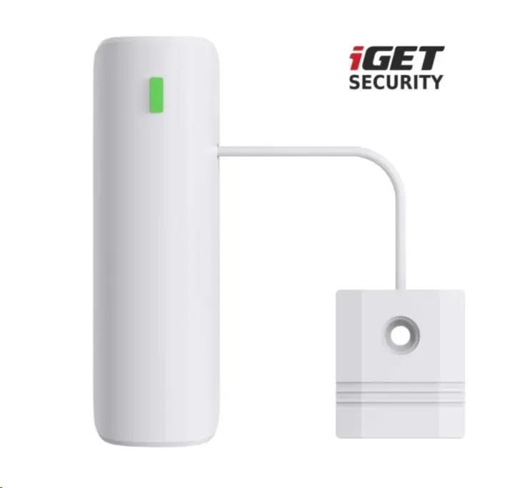 iGET SECURITY EP9 - bezdrátový senzor pro detekci vody pro alarm M5, výdrž baterie až 5 let, 1 km