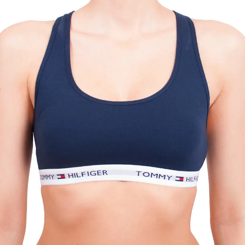 Tmavě modrá dámská podprsenka Tommy Hilfiger Underwear