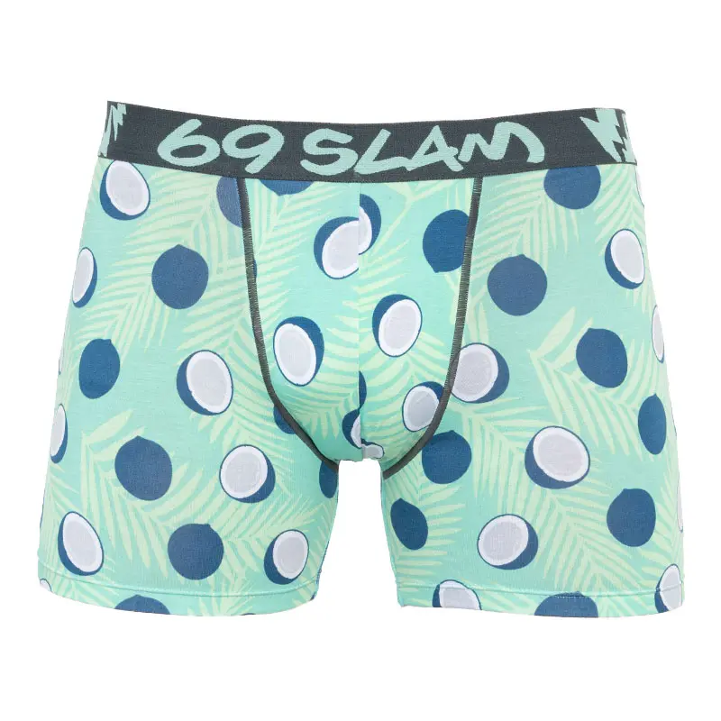 Pánské boxerky 69SLAM fit bamboo coco blue XS, trenky / trenýrky